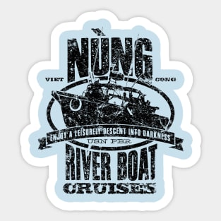 Nung River Boat Cruise Sticker